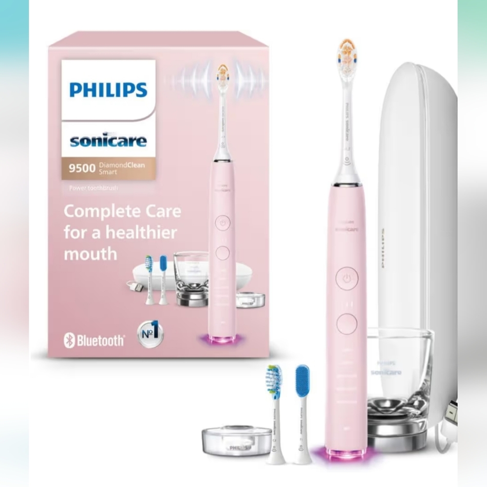 Philips Sonicare DiamondClean Smart 9500 Rechargeable Electric Power Toothbrush